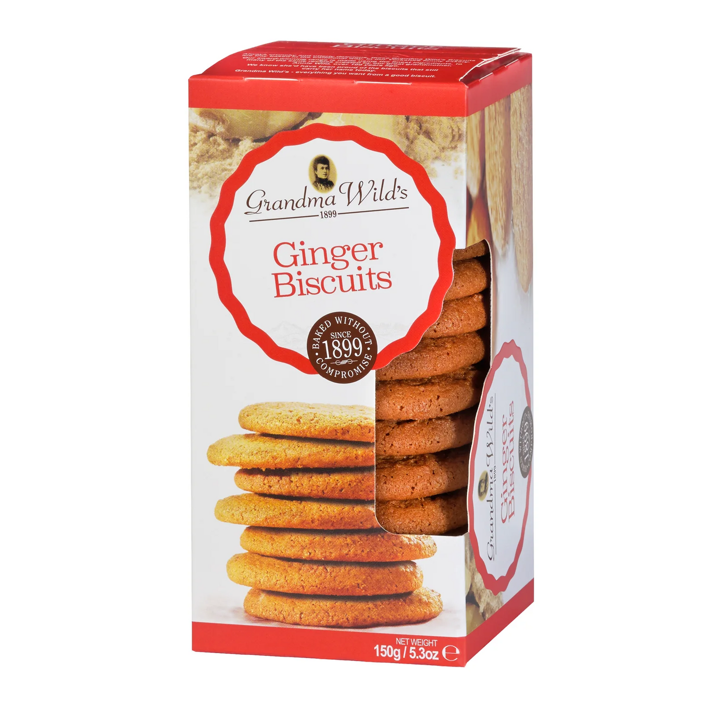 Grandma Wilds – Grandma Wilds Crunchy Cookies Ginger 200g – 200g – Biscuits and Cookies