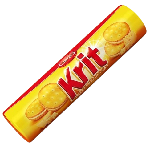 Krit Savoury Cheese Sandwich Crackers 125 g – savoury crackers; Crackers Salty and Healthy