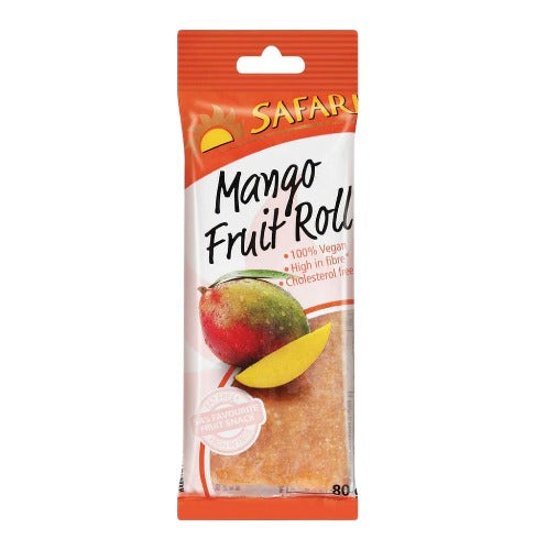 Safari Mango Fruit Roll 80g