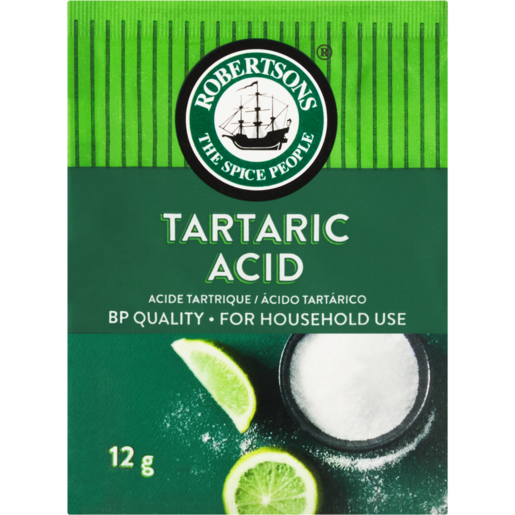 Robertsons Tartaric Acid 100g