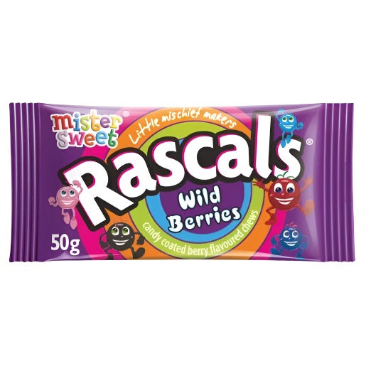 Rascals Wild Berries 50g