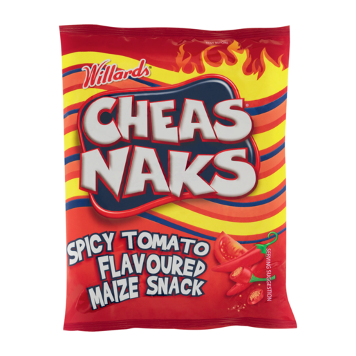 Willards Cheas Naks Spicy Tomato 135g BB 11/03/2024