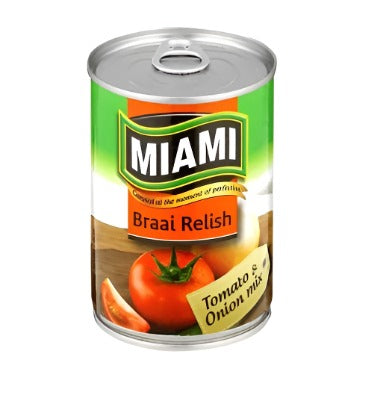 Miami Braai Relish Tomato & Onion Mix 450g