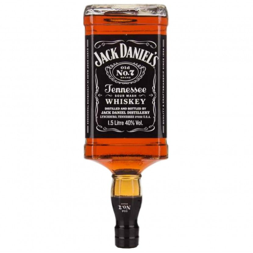 Jack Daniel's Old No. 7 Tennessee Whiskey – 1,5-l-Flasche (40 % ABV), milder und klassischer amerikanischer Whiskey