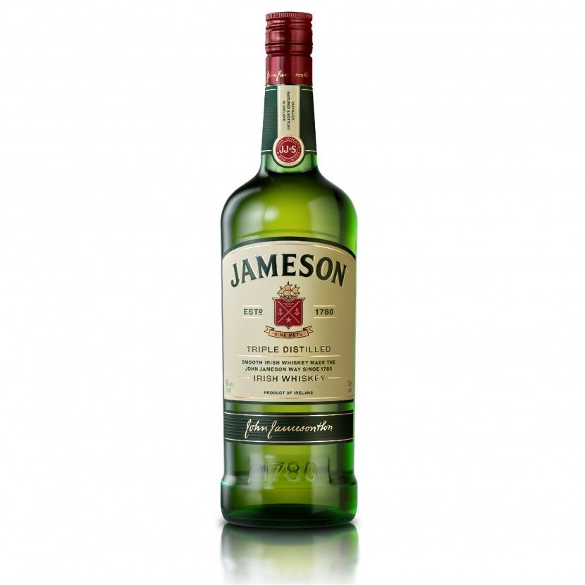 Jameson Irish Whiskey – 1 Litre Bottle (40% ABV)