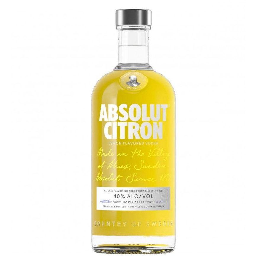 Absolut Vodka – Absolut Citron Vodka 700ml (40% AVB) – 700ml – 40% AVB – Vodka – Spirits – South African Products