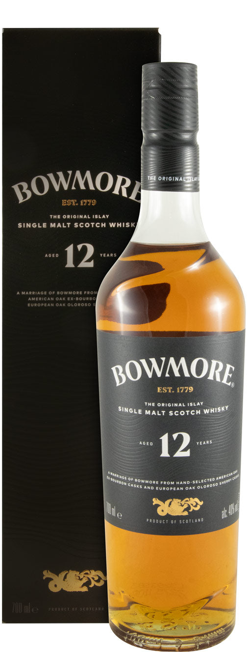 Bowmore 12 Year Old Single Malt Scotch Whisky 700ml 40% ABV