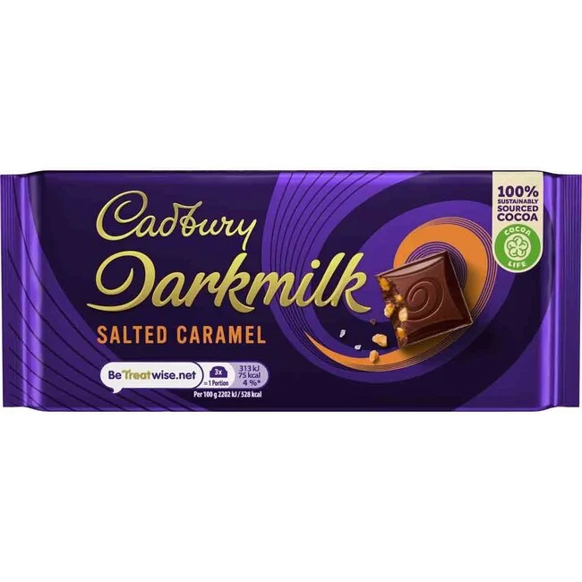 Cadburys gesalzenes Karamell 85g
