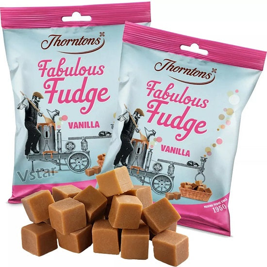 Thorntons Vanilla Fudge – Creamy Fudge – Share Bag