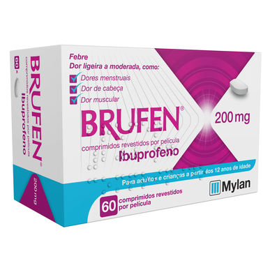 Brufen 200 mg Ibuprofen Tablets 60 tablets