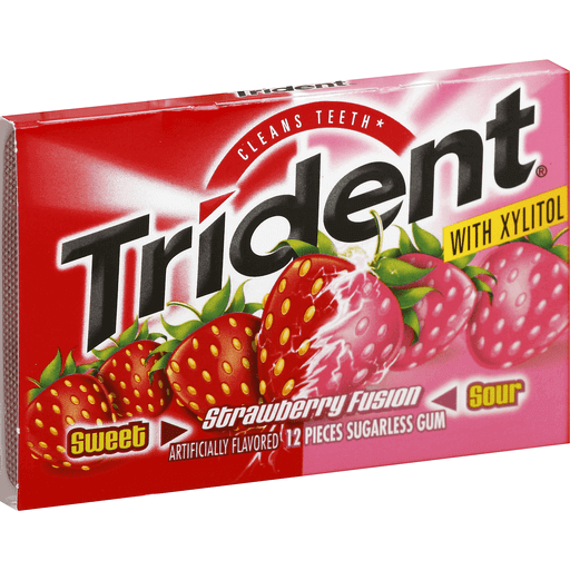 Trident Strawberry Sheet