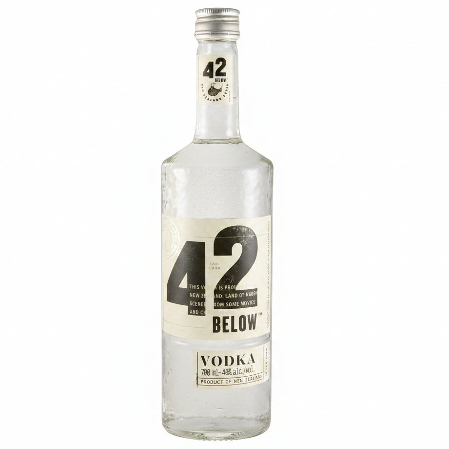 42 Below Vodka 700ml 40% ABV premium New Zealand vodka for Martinis, cocktails, mixed drinks and serving chilled