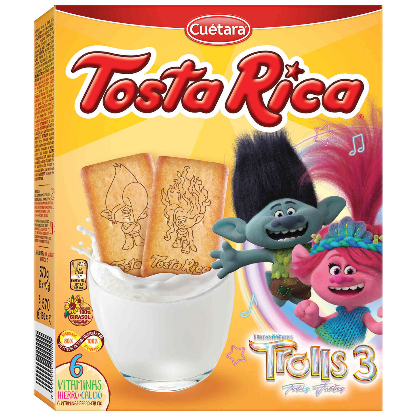 Cuetara – Rich Toast Cookies Cuetara 570g – 570g – Biscuits and Cookies