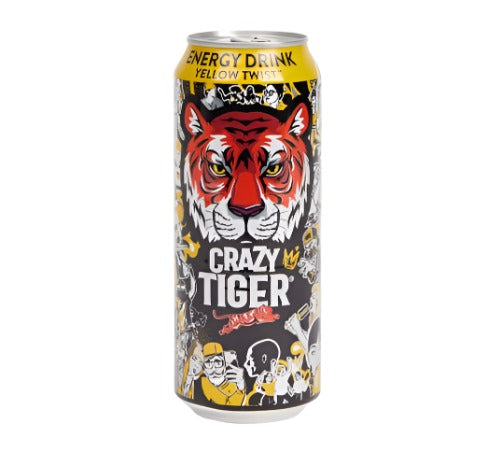 Crazy Tiger Yellow Twist 500ml