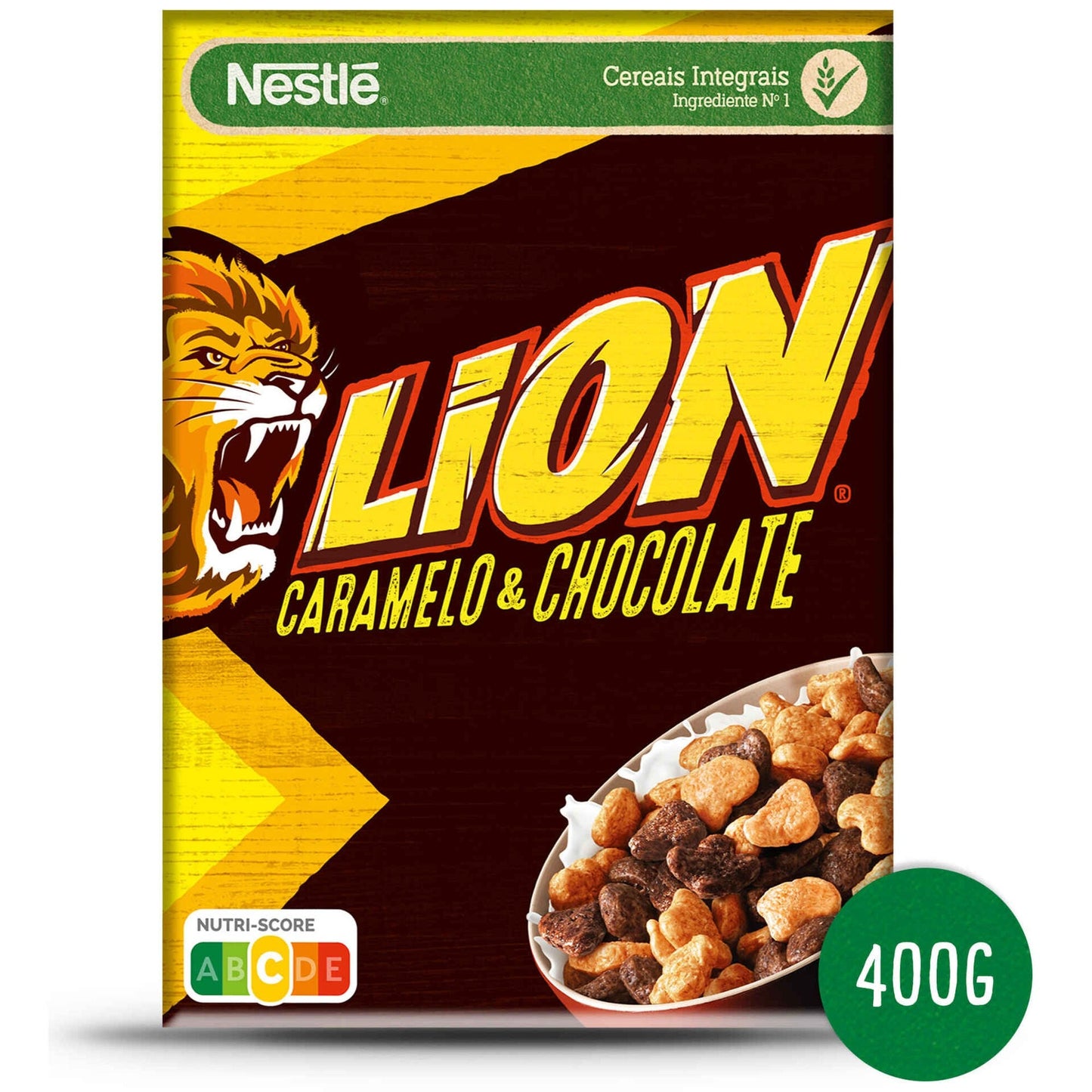 Lion Caramel and Chocolate 400g – children youth cereals – breakfast cereals