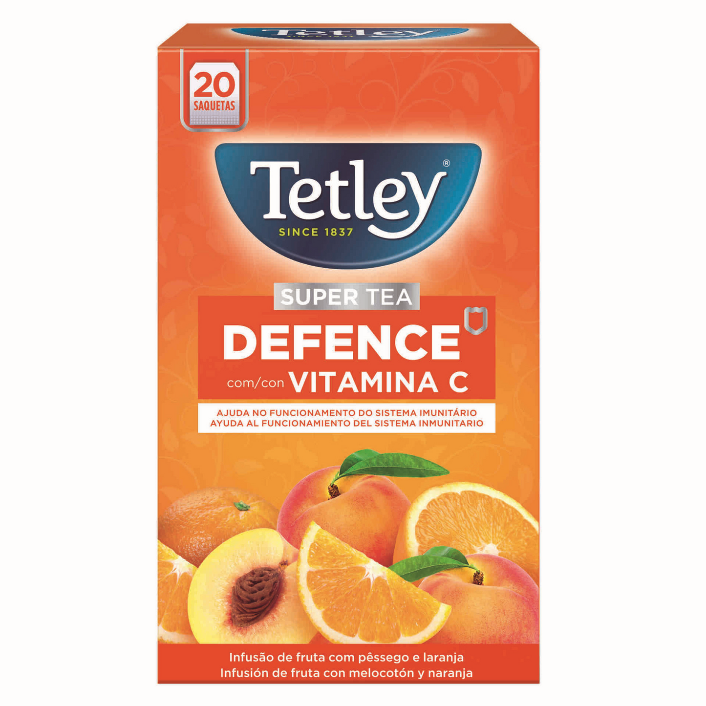 Tetley Defense Infusion with Vitamin C 20 units