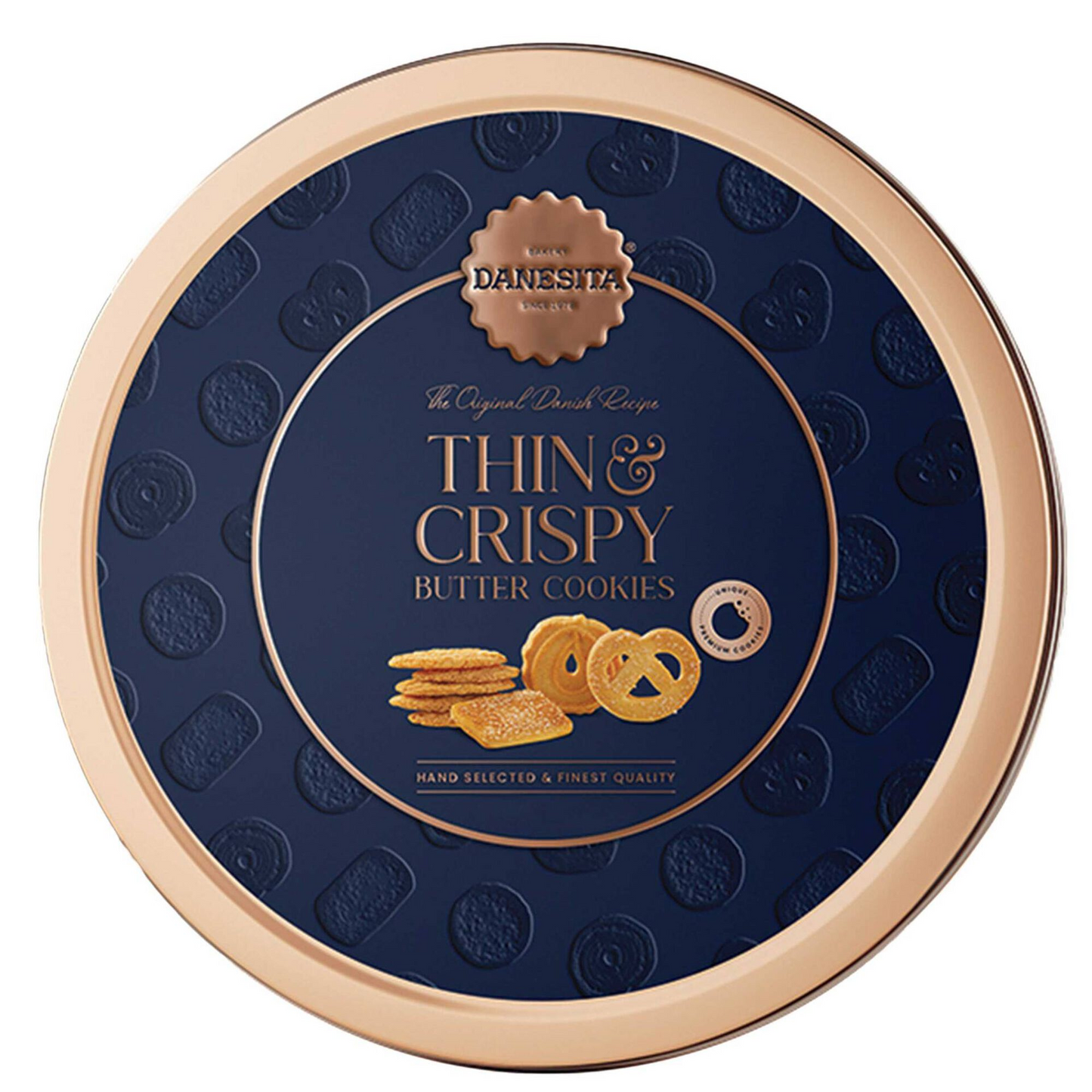 DanCake Butter Cookies Thin & Crispy DanCake 400g – biscuit assortment gift tin – Cookie Assortment – Biscuits, Butter Cookies and Gift Tins