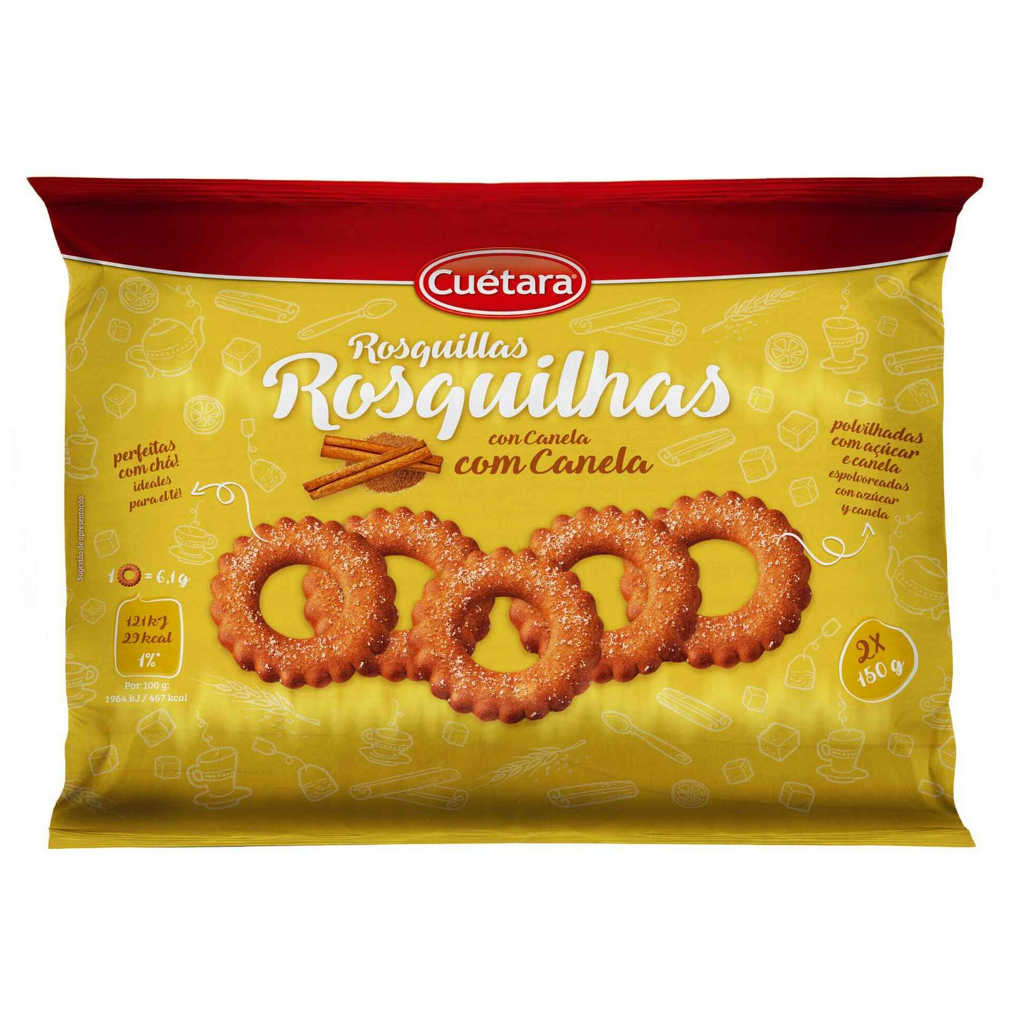 Cuetara – Cinnamon Rings Cuetara 300g – 300g – Biscuits and Cookies