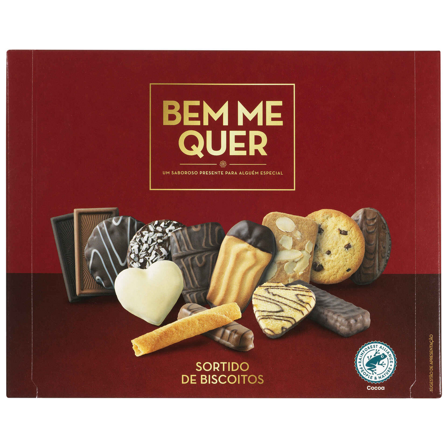Vieira Assorted Cookies Bem Me Quer 500g – biscuit assortment gift tin – Cookie Assortment – Biscuits, Butter Cookies and Gift Tins