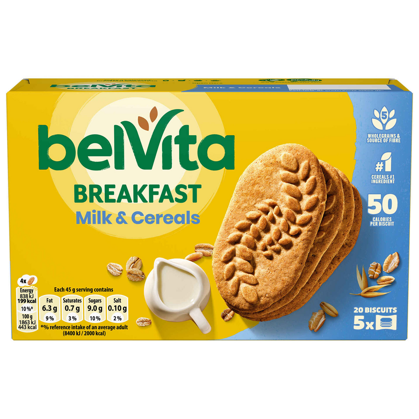 Belvita – Milk and Cereal Cookies Belvita 225g – 225g – Biscuits and Cookies