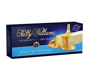 Sally Williams Peanut Butter Nougat Bar 50g