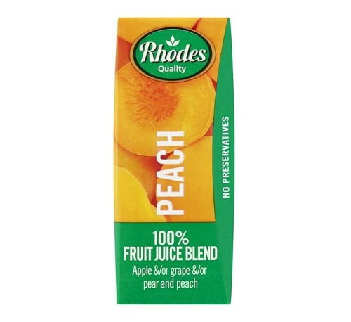 Peach Fruit Juice Rhodes 200ml
