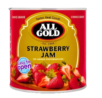 All Gold Strawberry Jam 450 g South African fruit preserve classic breakfast jam South African Products