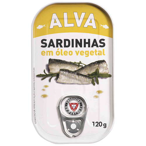 Alva sardines in oil 120 g tinned fish seafood pantry essentials South African Products