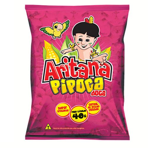 Aritana sweet popcorn 40 g light crunchy ready to eat popcorn popcorn classics sweet and savoury