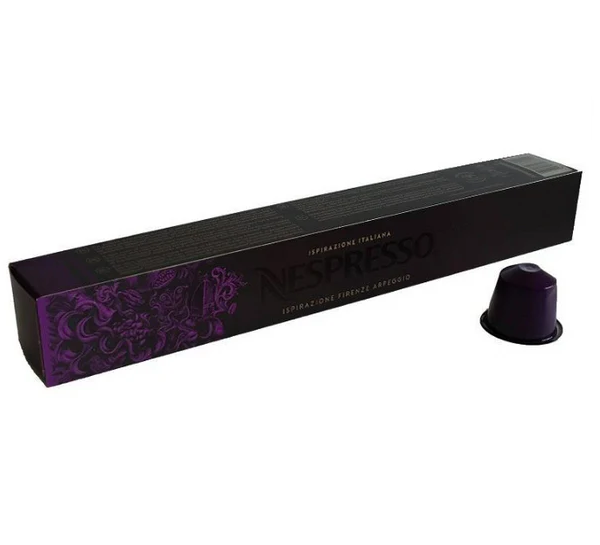Arpeggio Nespresso Inspirazione Firenze Italia 10 capsules