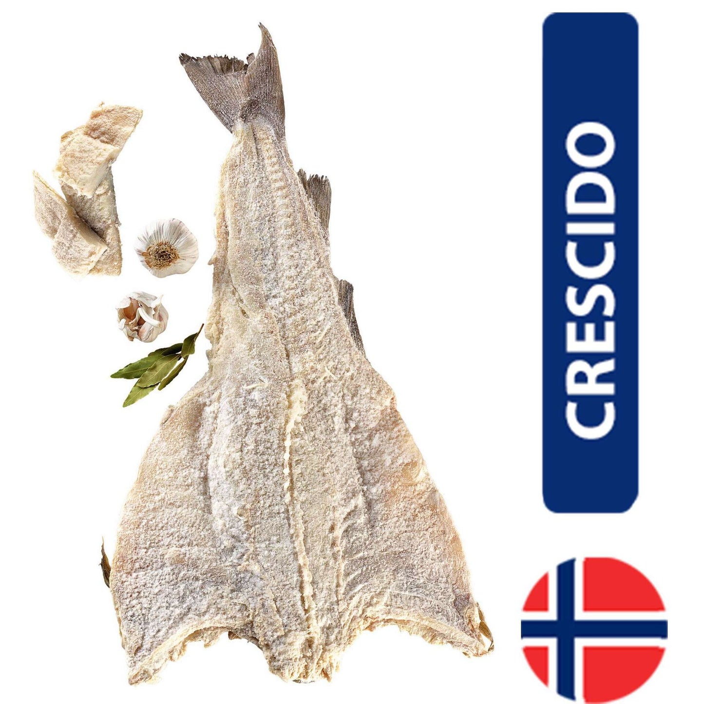 Bacalhau Asa 1st Grade Norwegian Dry Grown Cod ±1.75kg – Premium Stockfish