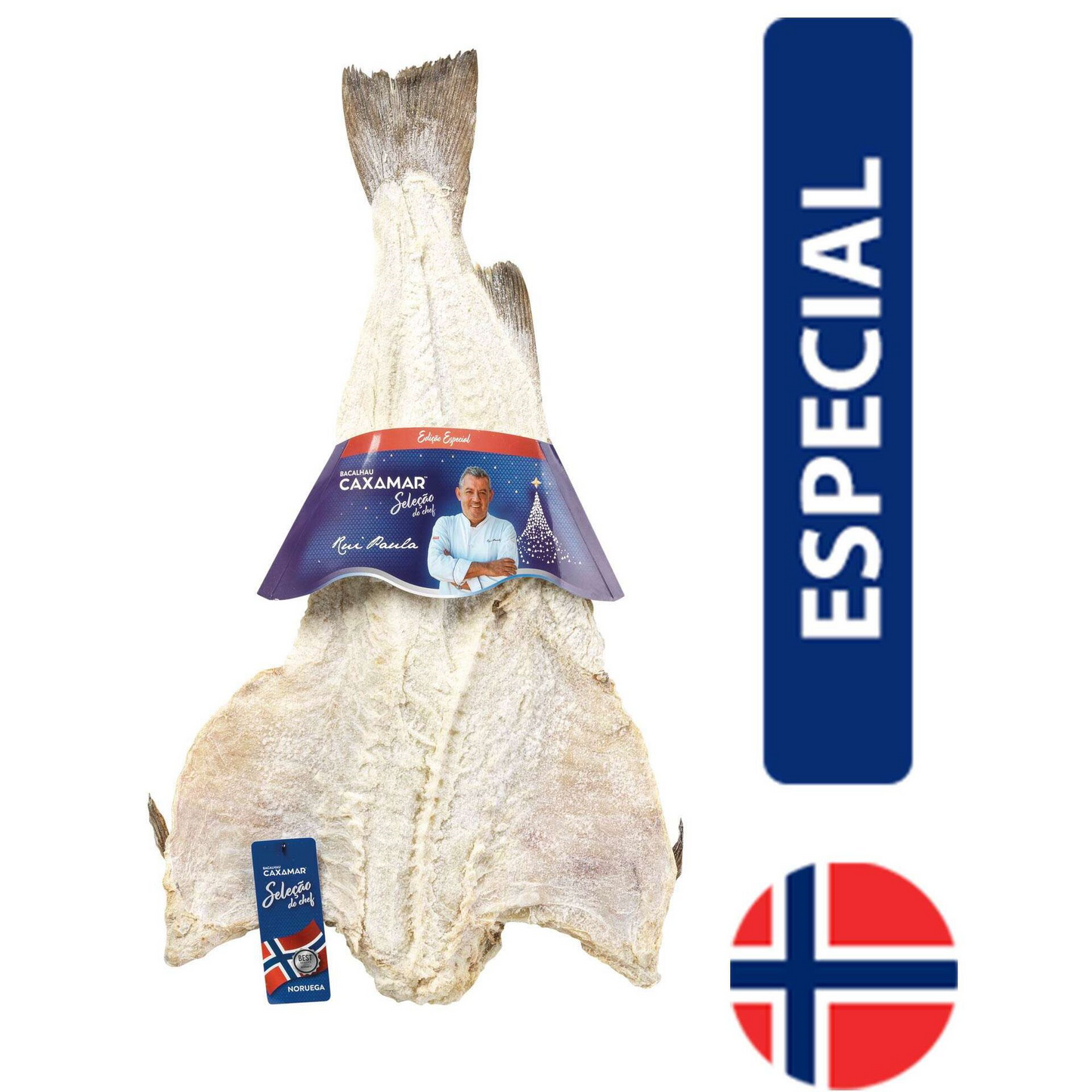 Bacalhau Kabeljau Spezial Asa Weißer Kabeljau 12 Monate gepökelt ±4kg – Premium Stockfisch