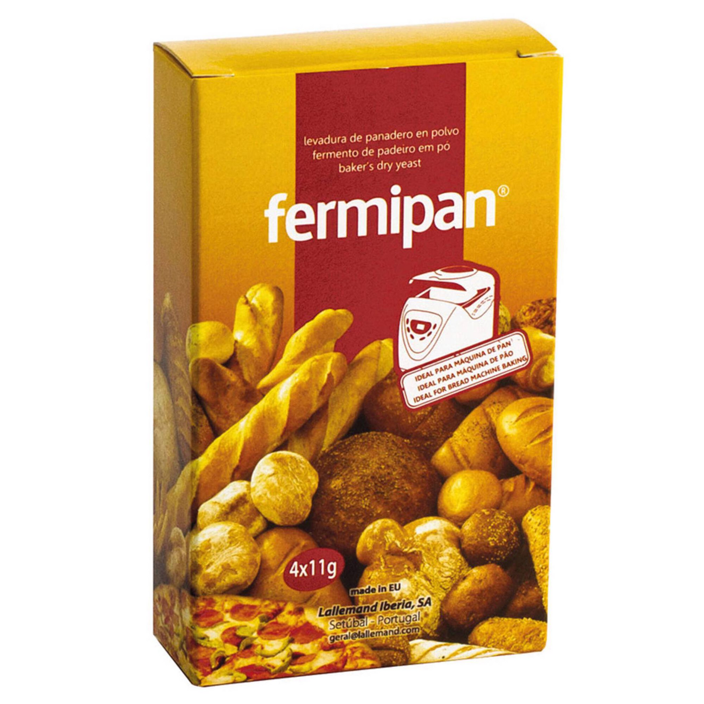 Baker's Yeast 4 packs of 11g