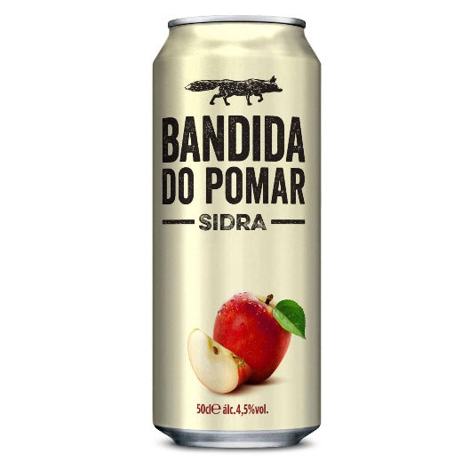 Bandida do Pomar Red Apple Cider 500ml can – Portuguese fruit cider – Fruit Ciders