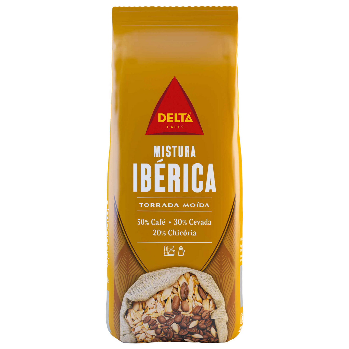 Barley Chicory with Coffee Iberian Blend Ground Delta 220g