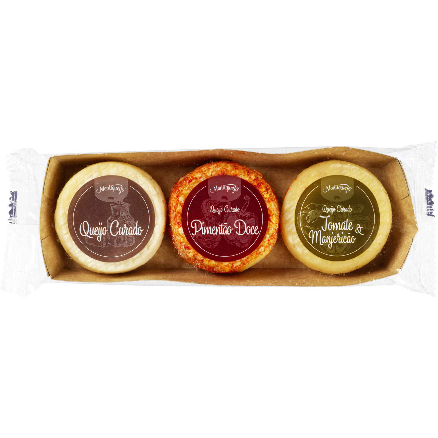 Basket of 3 Aged Cheeses Montiqueijo 270 g Portuguese aged cheese selection cheeses gourmet collection