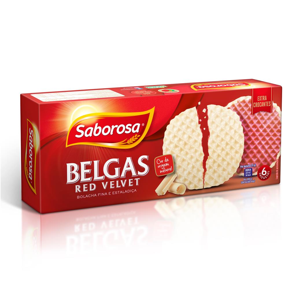 Saborosa Belgian Red Velvet Cookies 198g