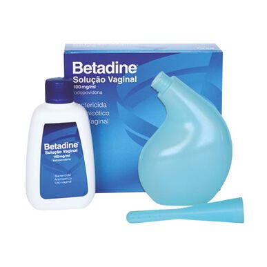 Betadine Solução Vaginal Bactericida 100ml