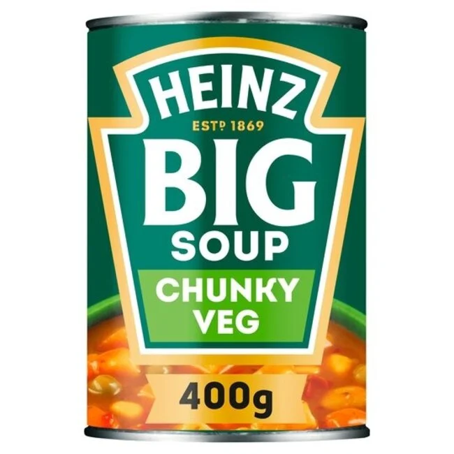 Big Soup Chunky Vegetable 400g Heinz