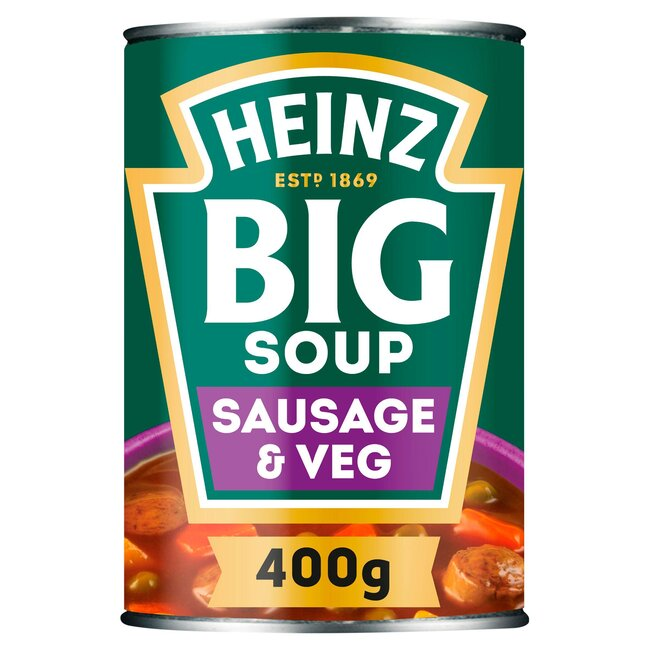 Big Soup Sausage & Vegetable 400g