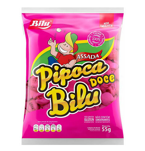 Bilu sweet popcorn 45 g light crunchy ready to eat popcorn popcorn classics sweet and savoury