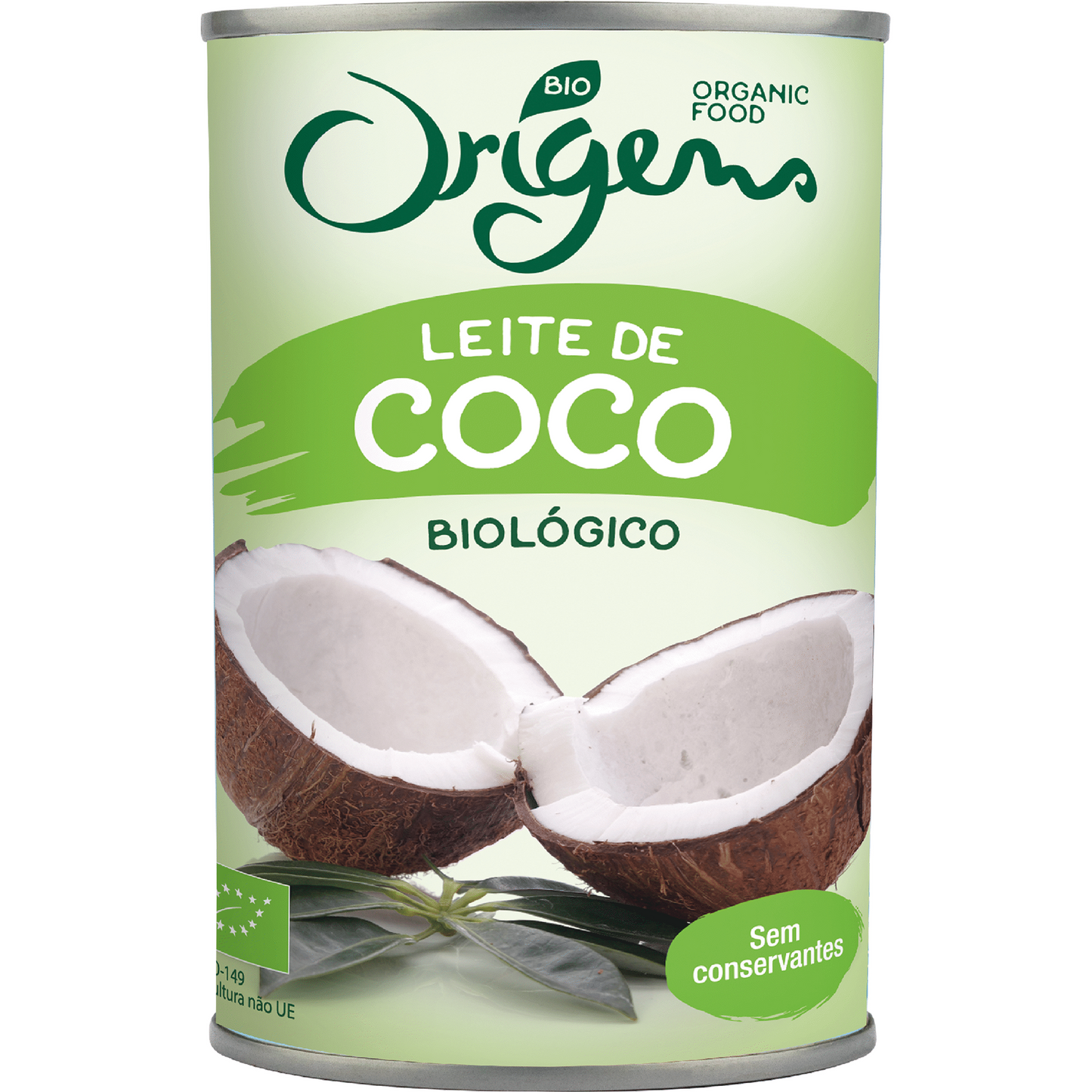 Leche de coco Bio Origens – Lata de 400 ml | Cremoso y orgánico, esencial para cocinar