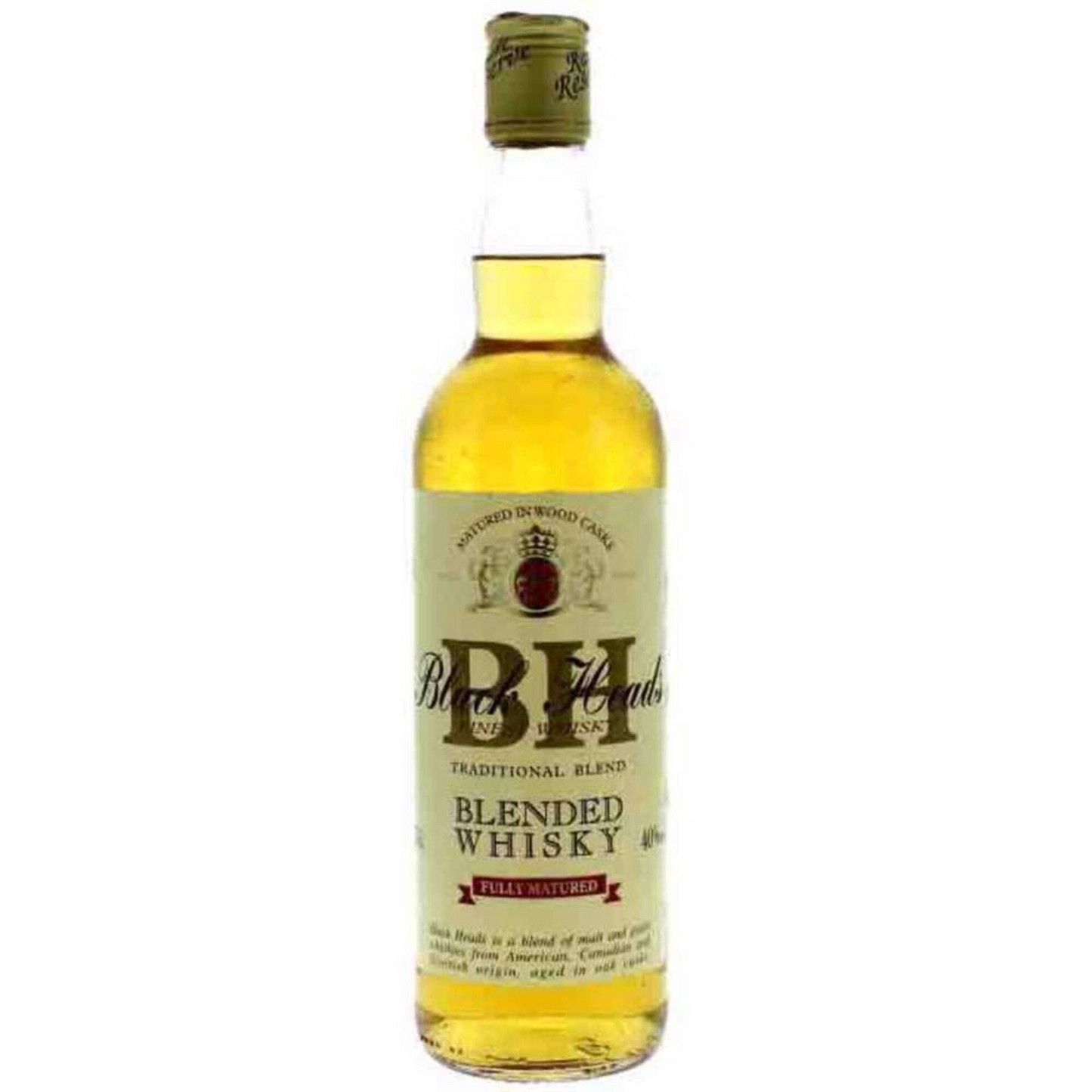 Black Heads Blended Scotch Whisky – 700ml Bottle (40% ABV)