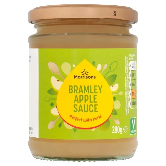 Apple Sauce 280g Morrisons Bramley – Classic British Condiment