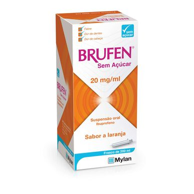 Brufen Sugar Free Oral Suspension Ibuprofen 200ml