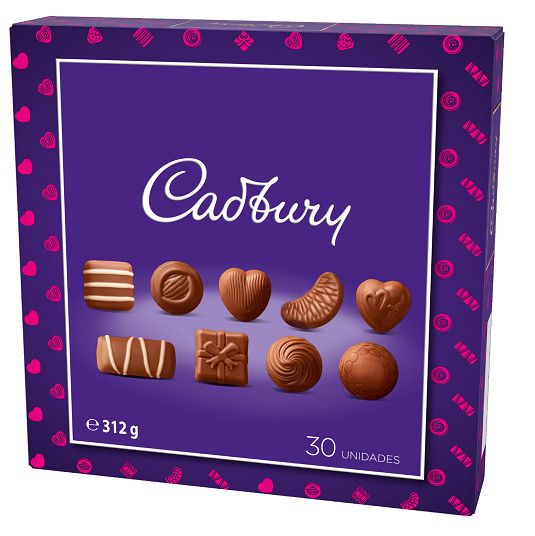 Cadbury Milk Chocolate Bonbons 312 g – festive chocolate gift box, creamy milk chocolates, South African and British holiday favourite