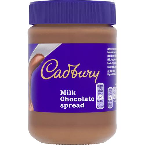 Cadbury Milk Chocolate Spread 400g Dairy Milk sweet chocolate spread nutella and spreads collection South African Products