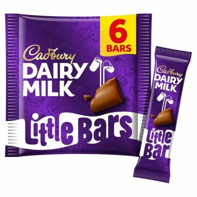 Cadburys Dairy Milk Riegel, 6er-Pack