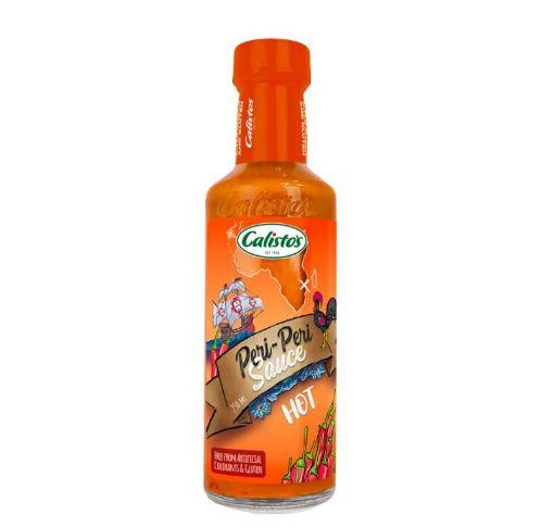 Calisto's Hot Peri-Peri Sauce 250g