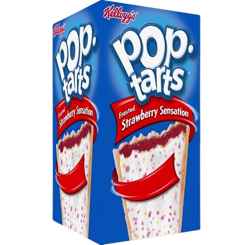 Kellogg's Pop Tarts Strawberry Sensation 8x50g